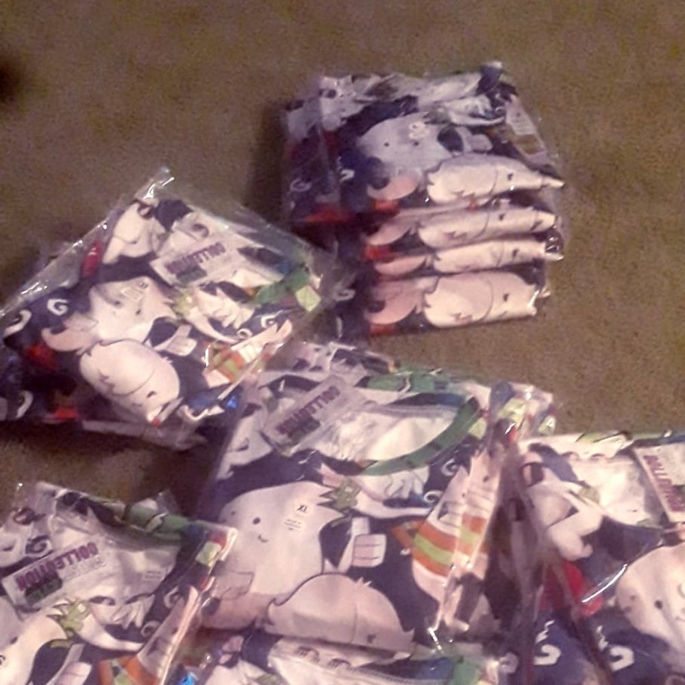 Ghost Fam Allover Design Tee